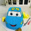 BBT18 – Bánh sinh nhật ô tô xanh 04