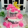 BCH003 - Bánh Cưới Hoa Hồng Ngọt Ngào