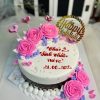 BNL14 – Bánh kem hoa tặng sinh nhật chị hai