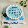 BDG09 - Bánh kem hình cuốn lịch đơn giản tặng bạn gái