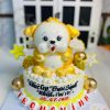 BTN14 - Bánh thú nổi 1 tầng hình con chó