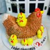 Bánh thú nổi gà mẹ gà con